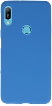 Wicked Narwal | Color TPU Hoesje voor Huawei Y6 (Prime) 2019 Navy