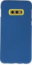 Wicked Narwal | Color TPU Hoesje voor Samsung Samsung Galaxy S10e Navy