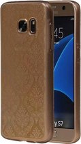 Wicked Narwal | TPU Paleis 3D Back Cover for Samsung Galaxy S7 G930F Goud