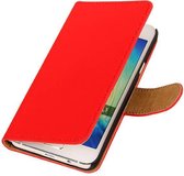 Wicked Narwal | bookstyle / book case/ wallet case Hoes voor Samsung galaxy a3 2015 Rood