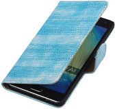 Wicked Narwal | Lizard bookstyle / book case/ wallet case Hoes voor Samsung galaxy a5 2015Turquoise