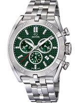 Jaguar Executive Horloge - Jaguar heren horloge - Zilver - diameter 45.8 mm - roestvrij staal