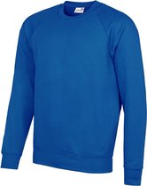 Awdis Academie Herenbemanning Hals Raglan Sweatshirt (Koningsblauw)