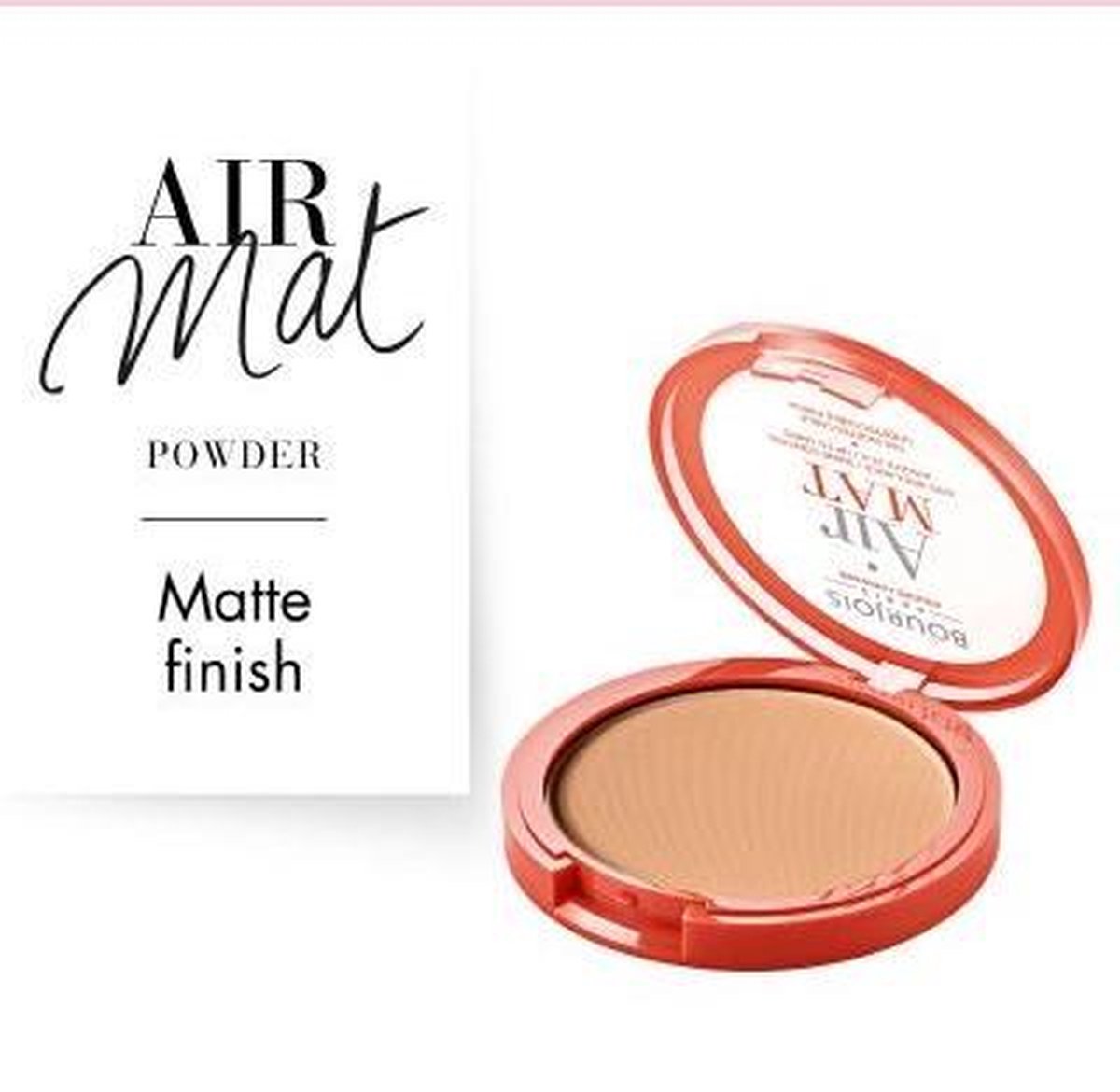 Bourjois Air Mat poeder, 03 Apricot Beige, met 'anti-brillance / shine control'