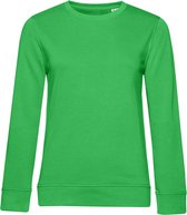 B&C Dames/dames Organic Sweatshirt (Appelgroen)