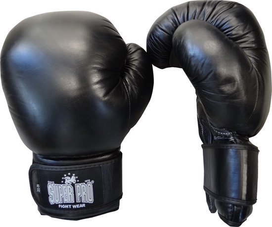 Gant de boxe Super Pro '' Classic '' Noir-16 oz. | bol.com