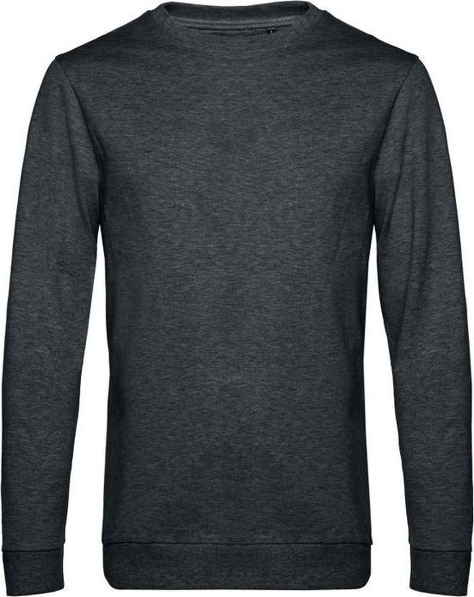 B&C Heren in sweatshirt (Heide Asfalt)