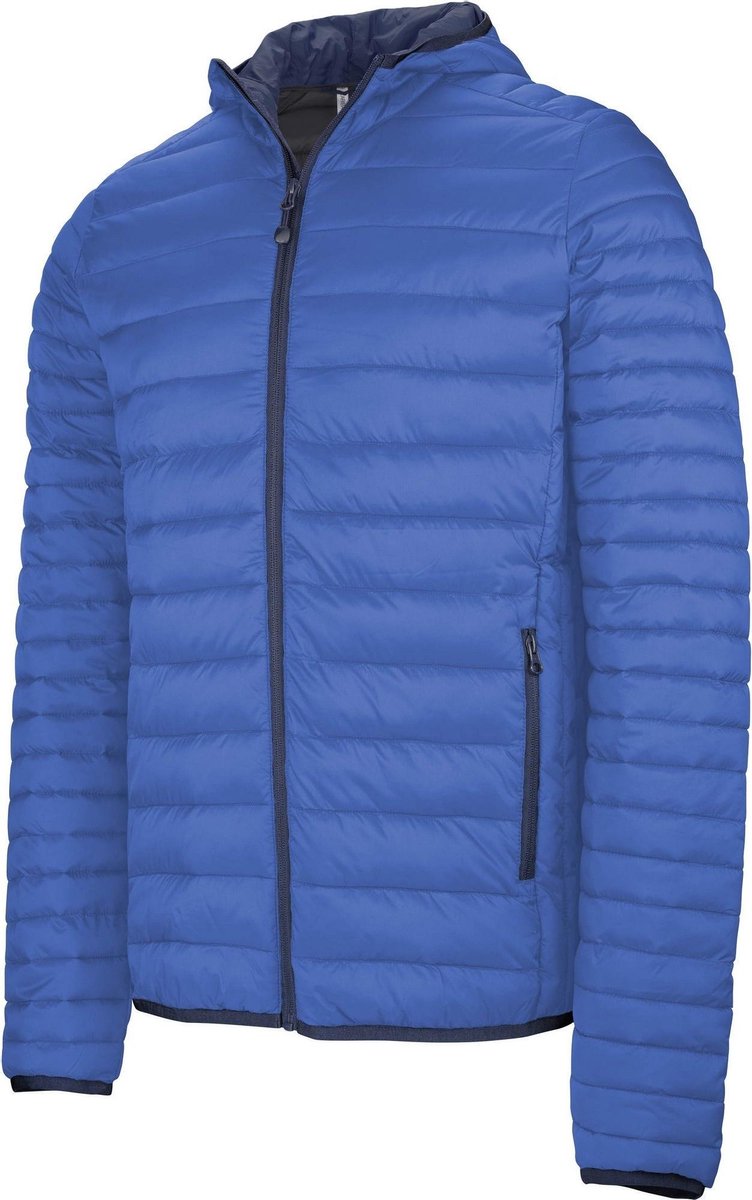 Kariban Heren Lichtgewicht Hooded Down Jacket Licht Koninklijk