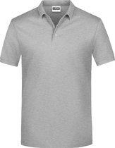 Polo Basis James And Nicholson hommes (Grey Heather)