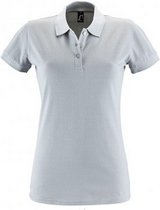 SOLS Dames/dames Perfect Pique Poloshirt met korte mouwen (Puur Grijs)
