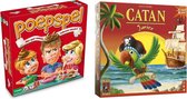 Spellenbundel - Bordspel - 2 Stuks - Het Poepspel & Catan Junior