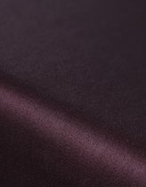Essenza - Drap-housse en satin de coton - Simple - 90x210 cm - Bordeaux