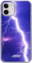 iPhone 12 Mini Hoesje Transparant TPU Case - Thunderbolt #ffffff