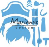 Marianne Design Creatable Mal Kims BudMal piraat LR0527 79x82 milimeter