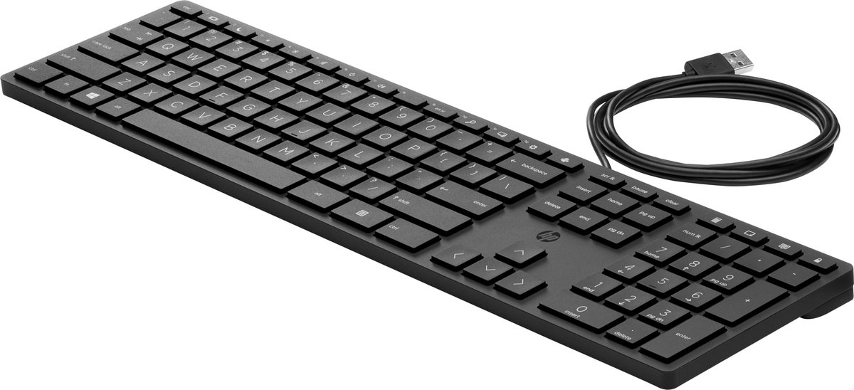 HP Wired Desktop 320K Keyboard l95712-l31 ( QWERTY)