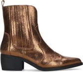 Manfield - Dames - Bronzen western boots - Maat 38