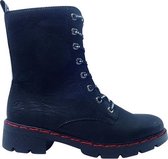 Rieker Veterboots zwart - Maat 40