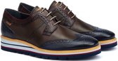 Pikolinos m8p-4009c1 - heren veterschoen - blauw - maat 42 (EU) 8 (UK)