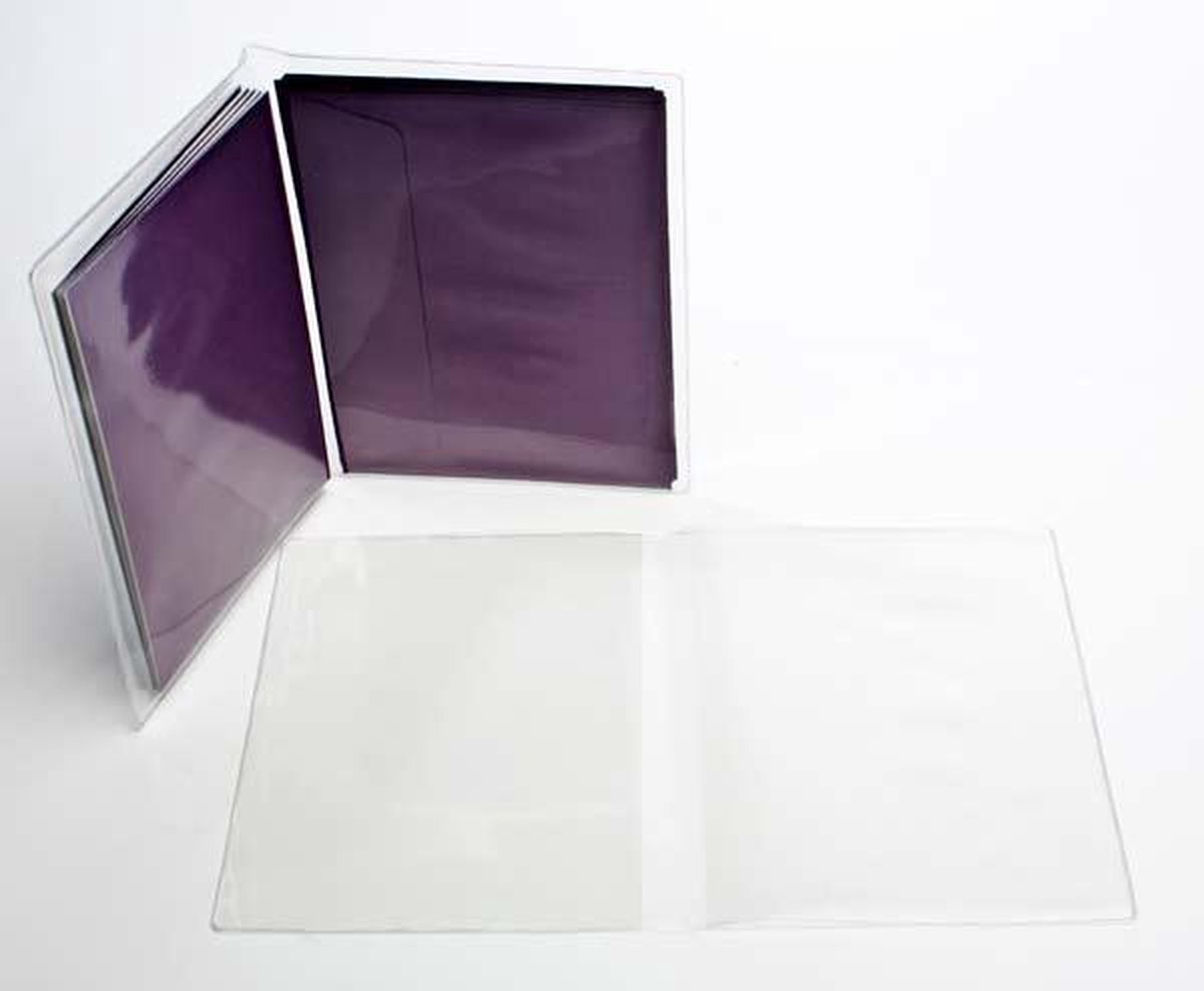Vinyl Mapjes Portemonnee stijl 17,5x27cm (100 stuks)