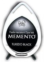 Inktkussen Memento Dew drops Tuxedo black (1 st)