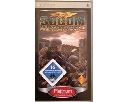 Sony SOCOM US Navy SEALs : Fireteam Bravo 2 - Platinum  (PSP)