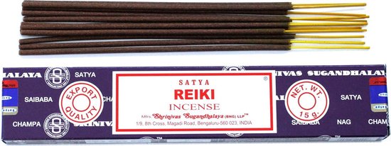 Bâtons d'encens - Reiki 15g - Satya