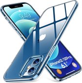 MMOBIEL Siliconen TPU Beschermhoes Voor iPhone 12 / 12 Pro - 6.1 inch 2020 Transparant - Ultradun Back Cover Case