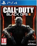 Playstation 4 spelhoes 'Call of Duty: Black Ops III' met een soldaat in grijs pantser.