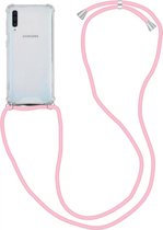 Samsung Galaxy A50 Hoesje Back Cover met Koord Roze
