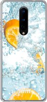 OnePlus 8 Hoesje Transparant TPU Case - Lemon Fresh #ffffff