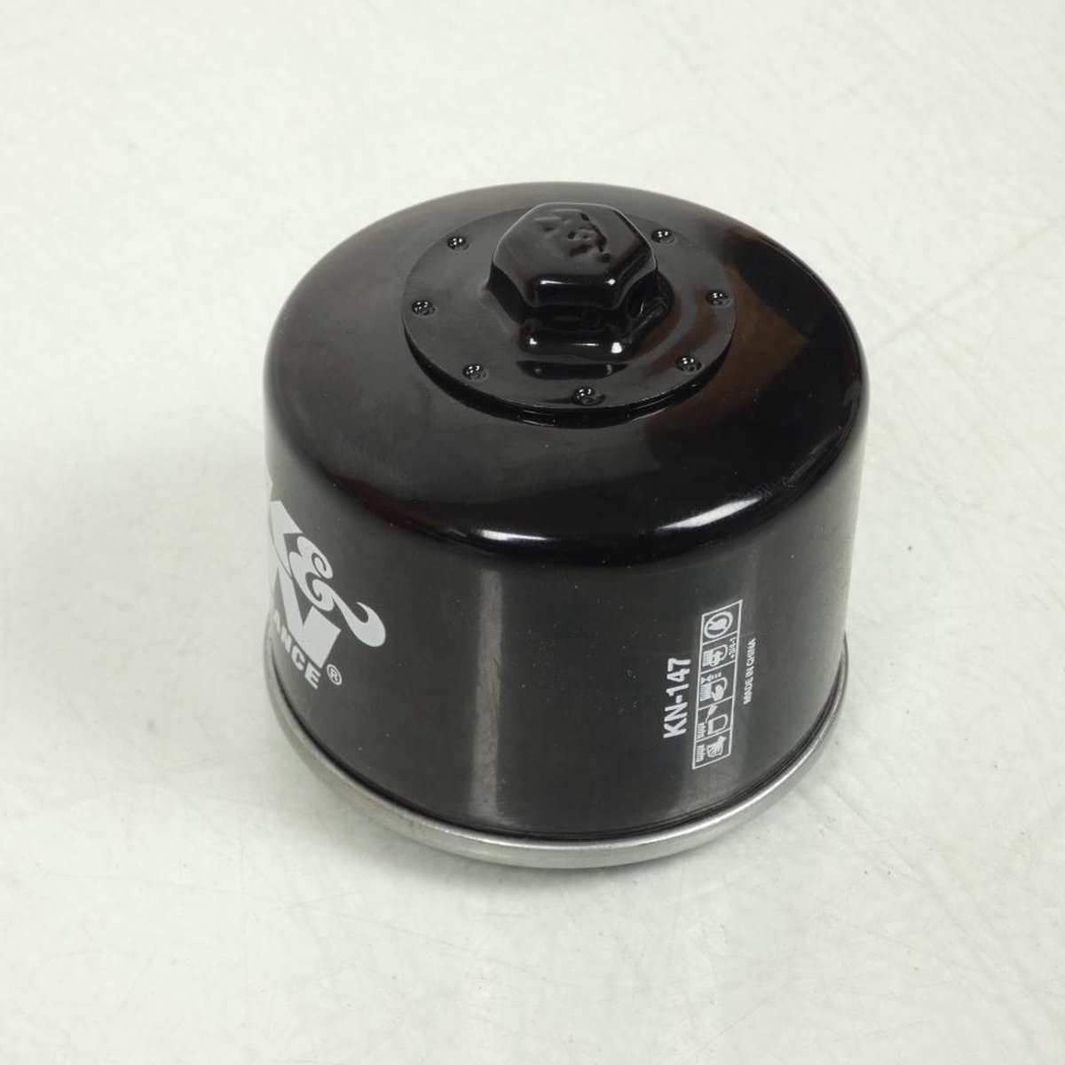 Filtre à huile K&N pour scooter Kymco 500 X-citing KN-147 / Ø71mm / H63mm Neuf