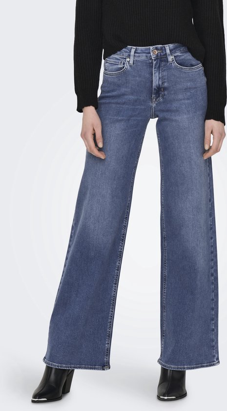 ONLY ONLMADISON BLUSH HW WIDE DNM CRO372 NOOS Dames Jeans - Maat L X L34