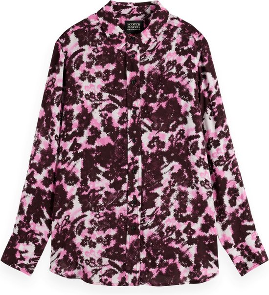 Scotch & Soda VISCOSE PRINTED RELAXED FIT Blouse Dames - Maat 42