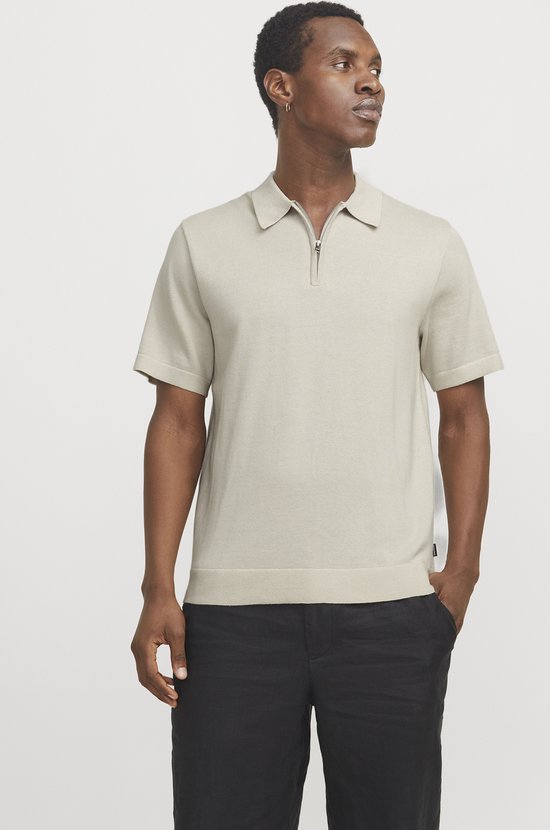 JACK&JONES - JPRBLAMILANO SPRING KNIT POLO SS SN - Heren - Gebreide truien