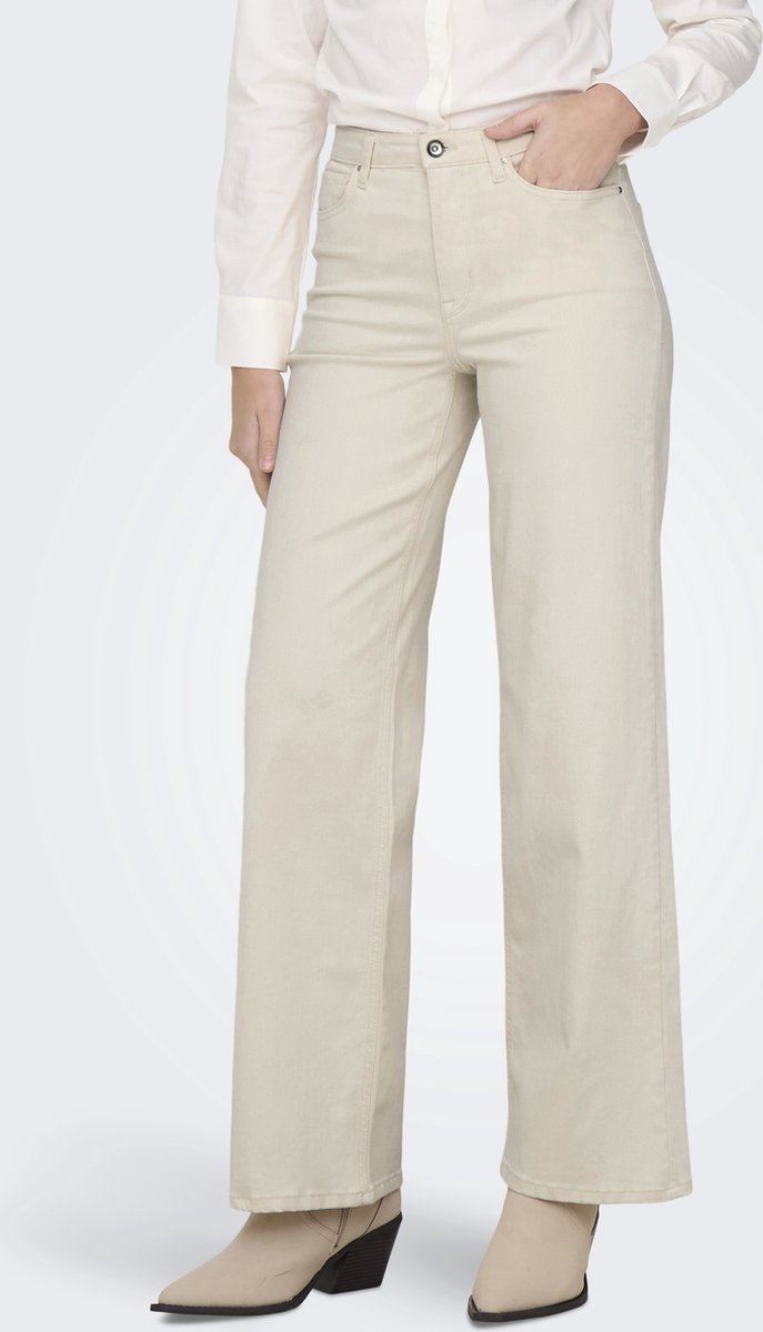 ONLY - ONLMADISON BLUSH HW WIDE DNM CRO Dames Jeans