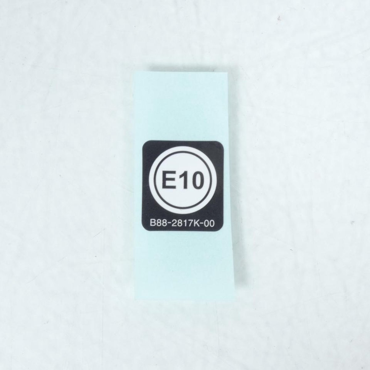 Autocollant stickers E10 pour moto Yamaha 950 Scr 2017 B88-2817K-00 Neuf