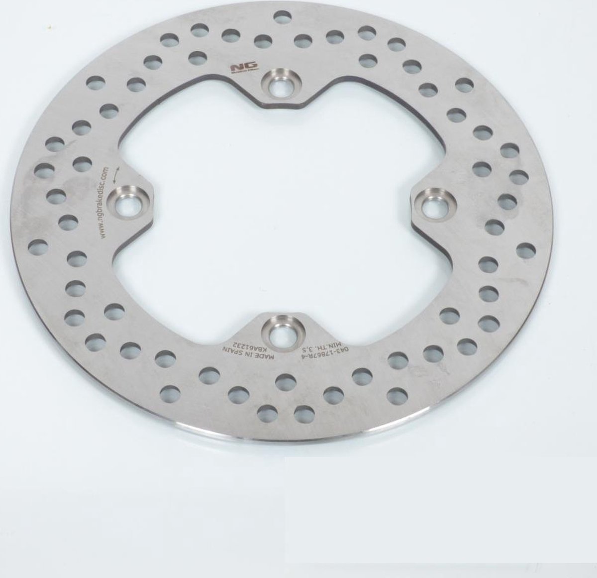 achterremschijf ng remmen voor motor honda 400 xr r 1995 tot 2003 043-17867r-4 / 043 / 220mm nieuw
