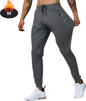 Pantalon d'entraînement Livano pour homme - Pantalon de sport - Pantalon d'entraînement long - Survêtement - Vêtements de sport - Grijs - M