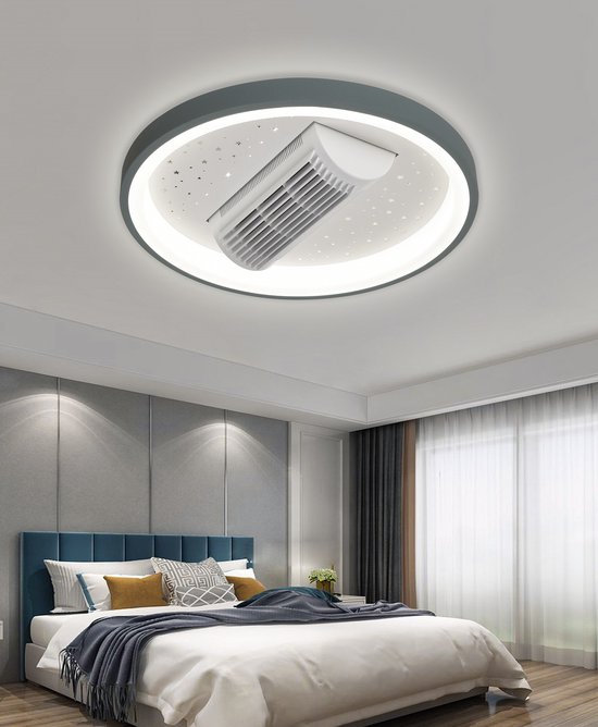 Nuvoo Statiefventilator – Diameter 40cm – 3 Standen – Ventilator Zwart | Leen Bakker