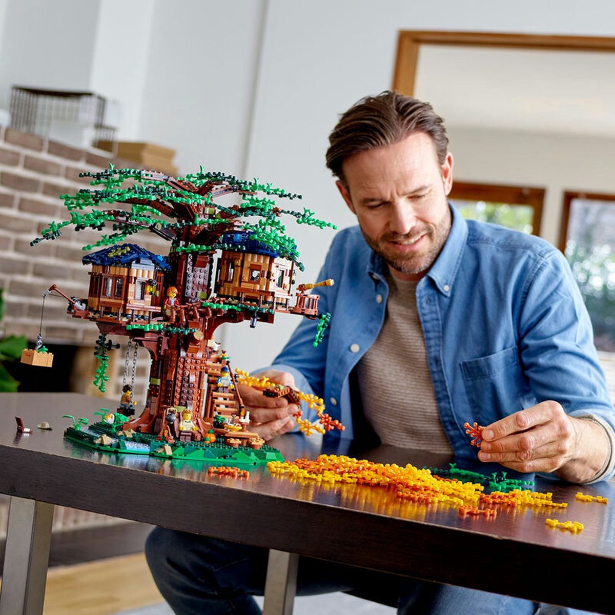 LEGO Ideas Boomhut Tree House - Botanical Collection - 21318 — afbeelding 2