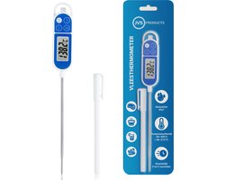 Vleesthermometer - Keukenthermometer - Digitale thermometer - BBQ thermometer - BBQ accesoires - Oventhermometer - Zwart/Wit