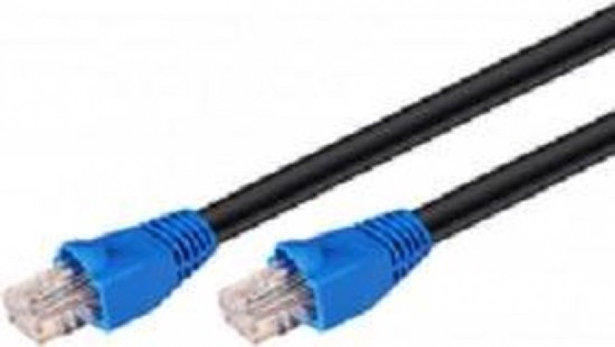 Microconnect 15m Cat6 RJ-45 15m Cat6 U/UTP (UTP) Zwart netwerkkabel