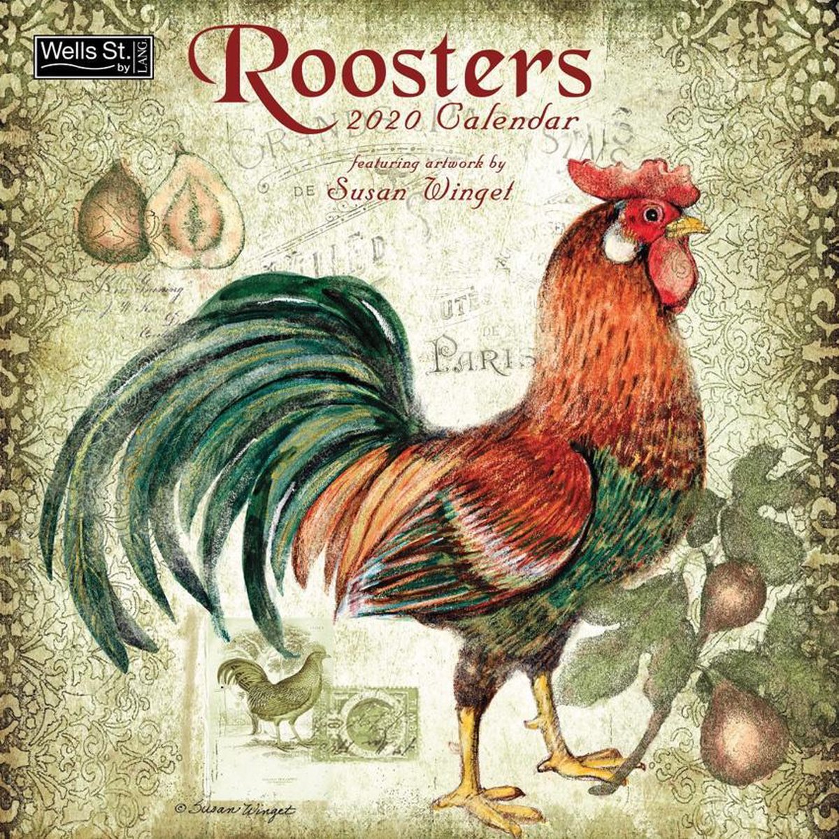 Roosters Kalender 2020 Wells St. by Lang