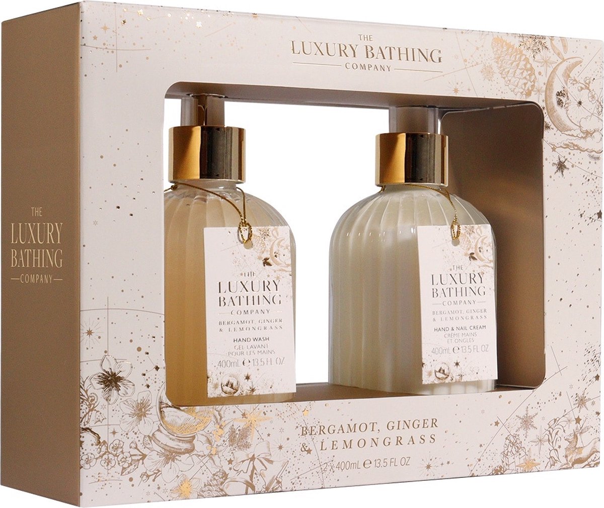 Goedkoopste Set Cadou Heavenly Hands, Bergamot, Ginger & Lemongrass