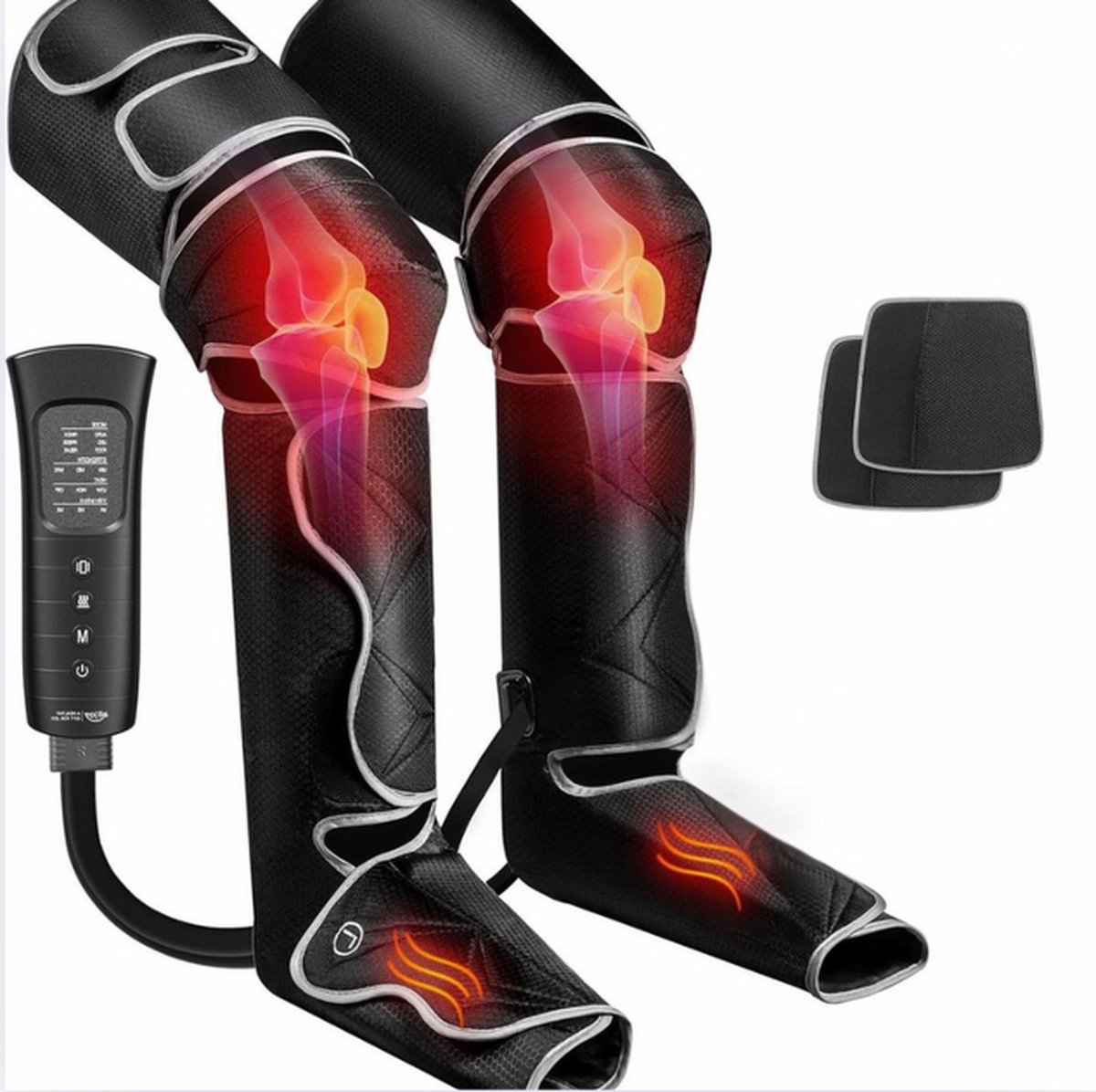 Goedkoopste Beenmassageapparaat luchtcompressie - bloedsomloop kuitbeen voetmassage - verlichten van beenpijn spiervermoeidheid oedeem - vrouwen - 6 modi 3 intensiteiten