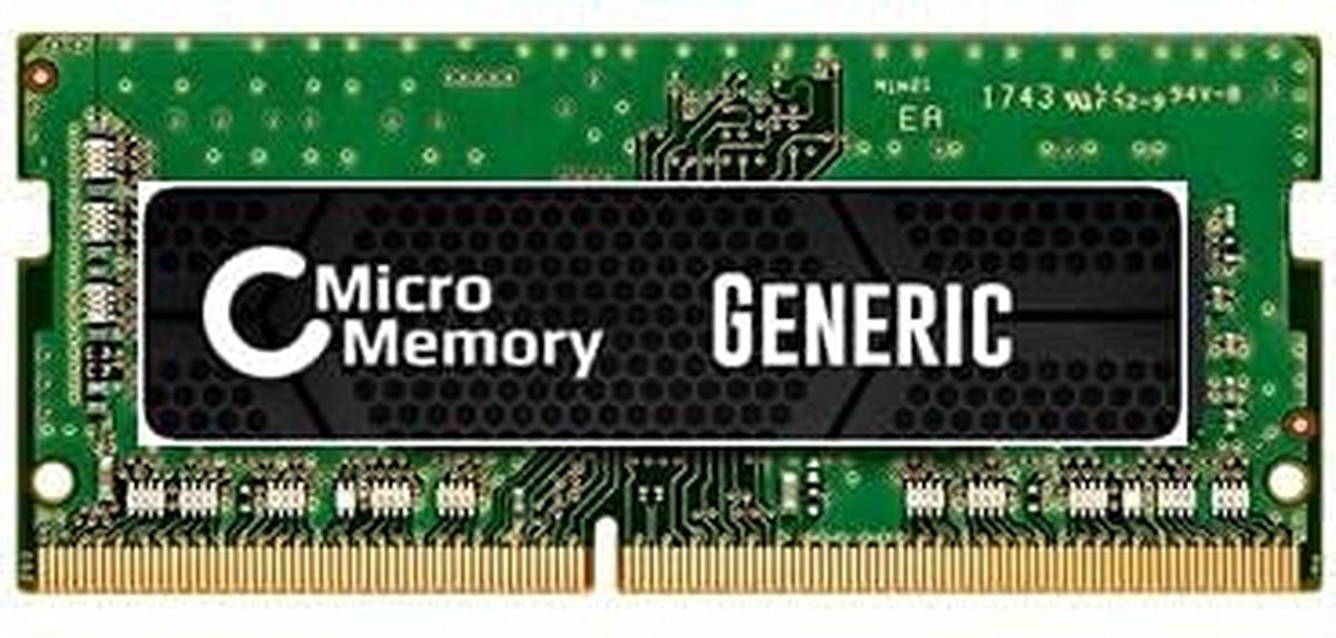 CoreParts MMKN155-16GB geheugenmodule 8 GB 1 x 8 GB DDR4 260-pin SO-DIMM