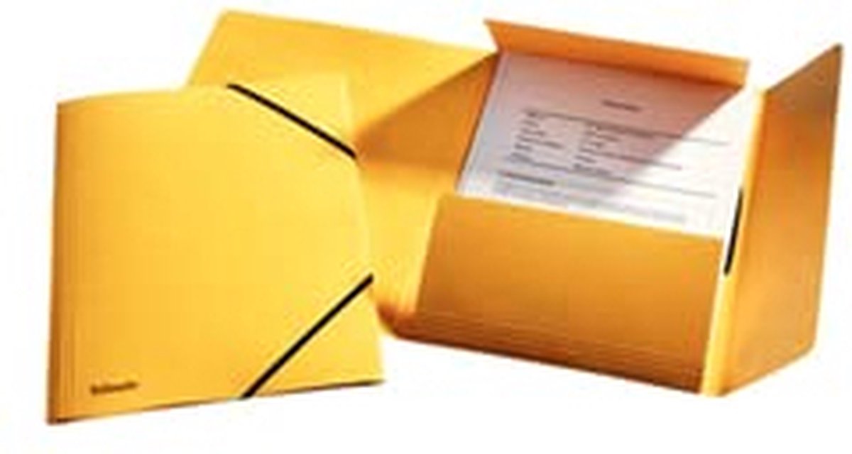 Esselte 26591, A4, Karton, Geel, Mat, Portret, 390 g/m²