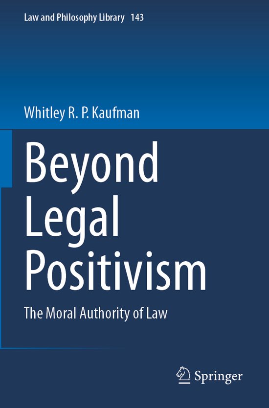 Law and Philosophy Library143- Beyond Legal Positivism - cover