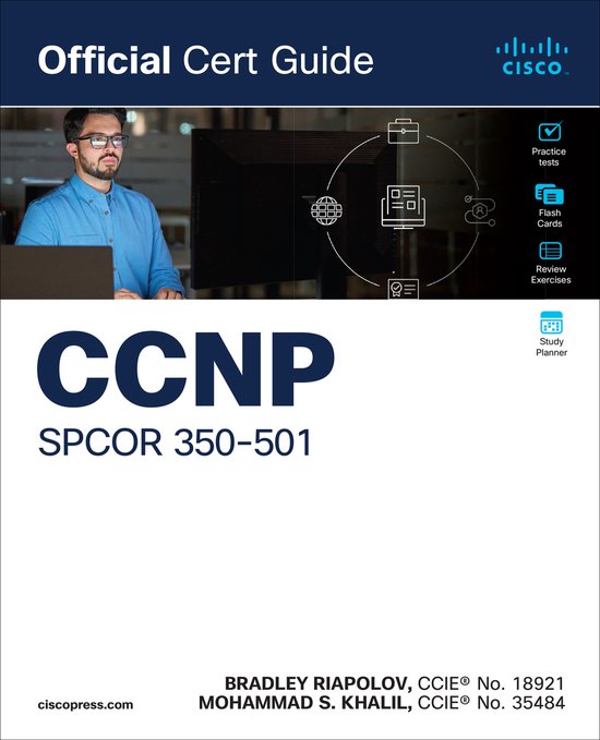 Official Cert Guide- CCNP SPCOR 350-501 Official Cert Guide - cover