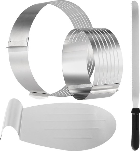 Set Gouden Paletmes, Garde & Taartschep - Scrapcooking - Kookwinkel de Gruijter